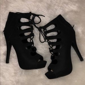 Black heels
